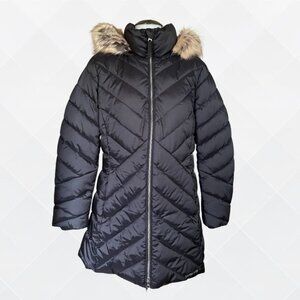 🖤 Land's End Women’s FeatherFree Fleece-Lined Winter Coat – Size S | NWT 🖤